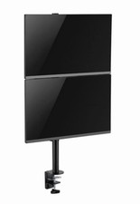 Inland Vertical Pole Mount Dual-Screen Monitor Mount for 17 - 32