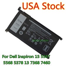WDX0R Battery C4HCW 0C4HCW Y3F7Y 3crh3 For INSPIRON 5000 I7368-0027 US picture