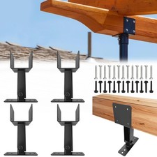 Roof Riser Bracket Kit,Adjustable Angle Roof Riser for 4 x 4(Actual:3.5