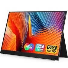 Portable-Monitor-for-Lapto - 15.6'' 1080P FHD IPS Display USB-C HDMI Portable... picture