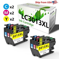 6PK Compatible Brother LC3013 Ink Cartridge Color for MFC-J491DW MFC-J497DW picture