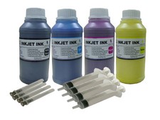 4x250ml ND® Non-Oem Pigment Ink for 748 WorkForce Pro WF-6090 6530 6590 8090 etc picture