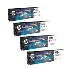 AU GENUINE Original HP 975A 4 Colours Value Pack Ink Cartridge Toner PageWide picture