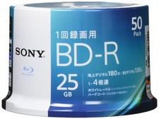Sony Blu-ray Disc BD-R 25GB (Approx 3 hours per disc for terrestrial digital) picture