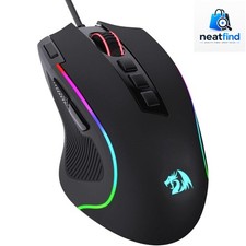 M612 Wired RGB Optical Gaming Mouse 8000 DPI Remapping Keys | Stable Lag-Free... picture