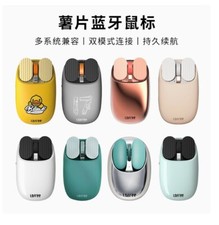 LOFREE Wireless 2.4G/Bluetooth Dual Mode Connection MAUS potato chips Mouse picture