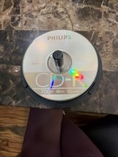 Philips CD-R 12 Pack Blank Recordable Discs 700MB 80 Min 52x  OPEN BOX  picture