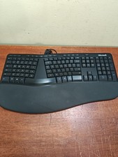 Microsoft Ergonomic Keyboard Model 1878 Wired USB 2.0 Black LXM-00001 Tested picture