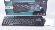 ‎Logitech Keyboard Mediaboard Playstation 3 PC Bluetooth Wireless 920-000011 picture