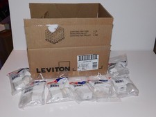 CASE X25 41089-1WP Leviton PLENUM Surface-Mount QuickPort Box - 1-Port White NEW picture