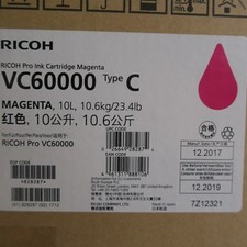 Magenta Pro Ink Cartridge 10L RICOH VC60000 Type C Fresh Stock December 2019   picture