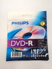 Philips DVD+R 4.7GB Media Disc -2 Pack 120 Min  New picture