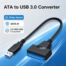 2x High Speed USB 3.0 to 2.5