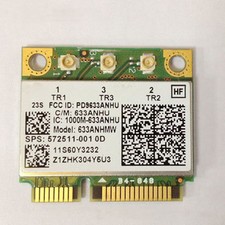 Genuine Intel Ultimate-N 6300 WiFi Wireless Card 633ANHMW 572511-001 TESTED GOOD picture