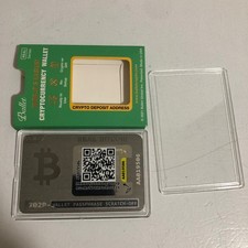 Ballet REAL Series Cold Storage Cypto Coin Currency Physical Wallet Steel Card picture