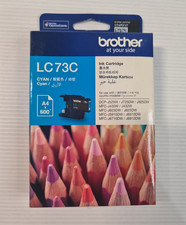1X Genuine Brother LC73C Cyan Ink Cartridge OEM Original picture