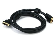 Monoprice 6ft 24AWG CL2 Dual Link DVI-D Cable - Black picture