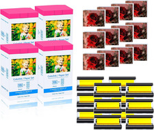KP-108IN Ink Paper for Canon SELPHY CP1300 Photo Print Paper & Ink 4PK 12 Ribbon picture