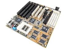 Untested ABIT AB-PR5 Mainboard Socket 7 Motherboard ISA EDO Vintage picture