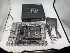 MSI B460M-A Pro DDR4 LGA 1200 Micro ATX Motherboard 10th Gen picture