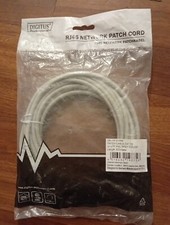 RJ45 NETWORK PATCH CORD CABLE 1.5m DK-1614-015 grey Digitus Professional NEW picture