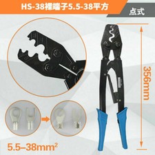 HS-38 Crimping Pliers for Terminal 5.5-38mm2 Ratchet Crimping Tools Wire Pliers picture