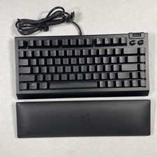 Razer BlackWidow V4 RZ03-0500 75% Mechanical Gaming Keyboard Hot Swappable picture