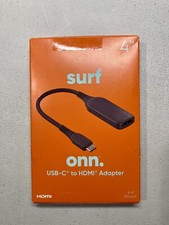 Onn Surf 3-in-1 HDMI, USB USB-C Type C Adapter Plug and Play TV 4K Monitor  B1 picture