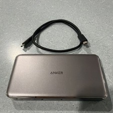 Anker 563 USB-C Hub 10-in-1 Docking Station Dual 4K HDMI Monitor 5Gbps picture