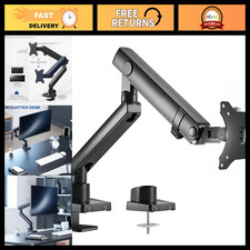 Premium Aluminum Full Motion Ultrawide Monitor Desk Mount, Fits Screens up to 40 picture