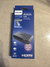 Philips - USB-C and HDMI Multiport Hub with power Pass-Through - NEW picture