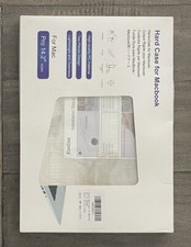 EooCoo Clear Hard Case Compatible with MacBook Pro 14.2” A2442 - Brand New picture