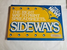 VTG SIDEWAYS V3.2 - THE RIGHT WAY TO PRINT SPREADSHEETS - IBM PC picture