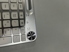 GAMCATZ WIRELESS KEYBOARD AND MOUSE - FULL-SIZED ERGONOMIC KEYBOARD WITH - WHITE picture