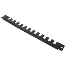 2pcs Single-Sided Fishbone Cable Manager, 19” Cold Rolled Steel Panel picture