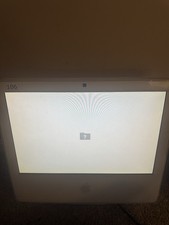 Vintage Apple iMac A1195 White All In One Desktop Computer Tested Working picture