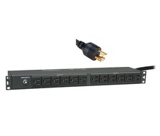 Tripp Lite 2.9kW 120V Basic PDU, 24 NEMA 5-15R Outlets, NEMA L5-30P Input, 1U picture
