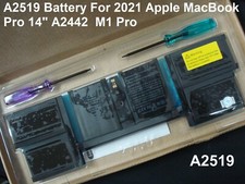 BRAND NEW A2519 Battery For 2021 Apple MacBook Pro 14