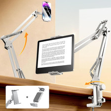 Tablet Stand Ipad Stand for Desk Mount [Ultra Sturdy 2 Clamps] Kindle picture