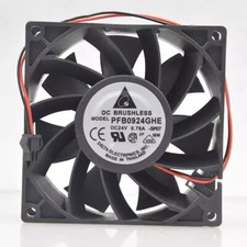 Delta PFB0924GHE 9238 DC24V 0.76A 9.2CM 2-Pin Inverter Cooling Fan picture