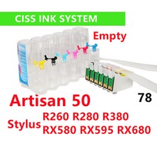 refillable CIS CISS ink system Stylus R260 T078 78 picture