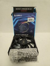 UNTESTED - Lian Li Uni Fan TL Wireless 140 Reverse - Black - COMPLETE (READ) picture