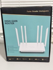 300mbps wireless High Gain Router Wifi Roaming Home Networking BLACK picture