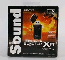 NEW SEALED Creative Sound Blaster X-Fi Go Pro SB1290 USB Sound Card THX picture