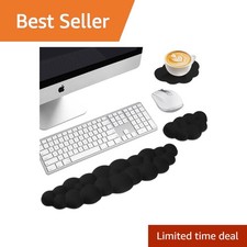 Yuhijoy Cloud Keyboard Wrist Rest, Black picture