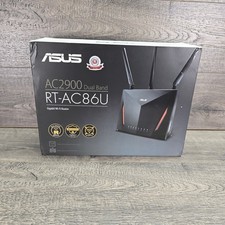 ASUS AC2900 Dual Band Gigabit WiFi Gaming Router - Black RT-AC86U picture
