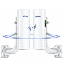 AdaLov CPE361 5KM Outdoor Wireless Bridge 5.8GHz Gigabit Network Extension PoE  picture