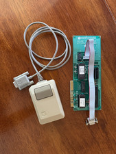 Apple II II+ IIe Mouse Interface Card 670-0030 and Mouse Combo - Tested Works picture