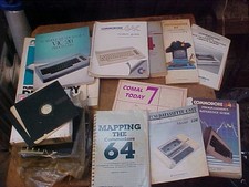 Commodore 64 & VIC 20 Books, User Guides & Floppy Disk Vintage Computers picture