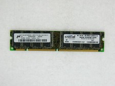 CRUCIAL CT64M64S4D7E 512MB 2RX8 SDRAM PC PC133 133MHZ CL2 168PIN NON-ECC DIMM picture